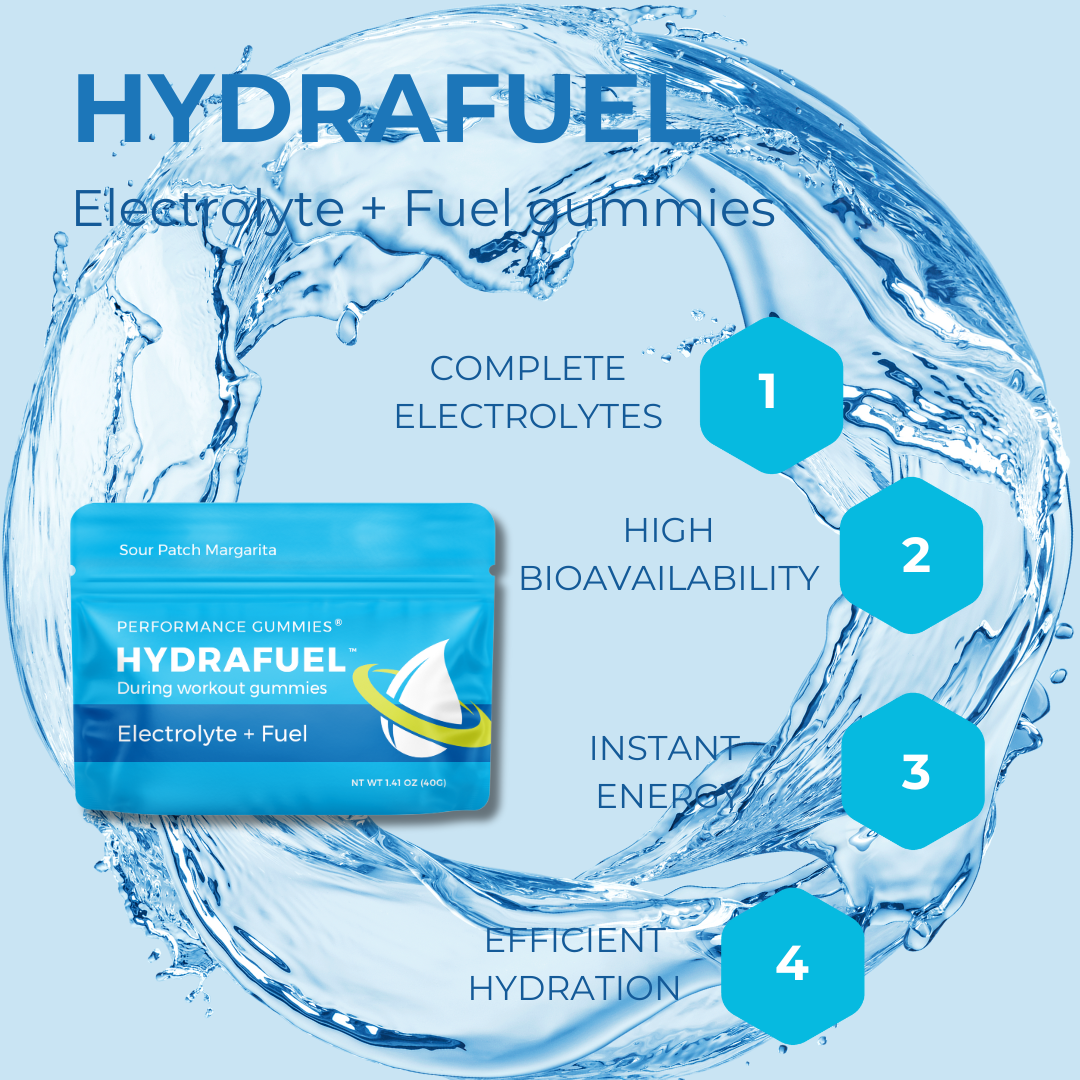 HydraFuel Electrolyte Gummies Sour Patch Margaritas