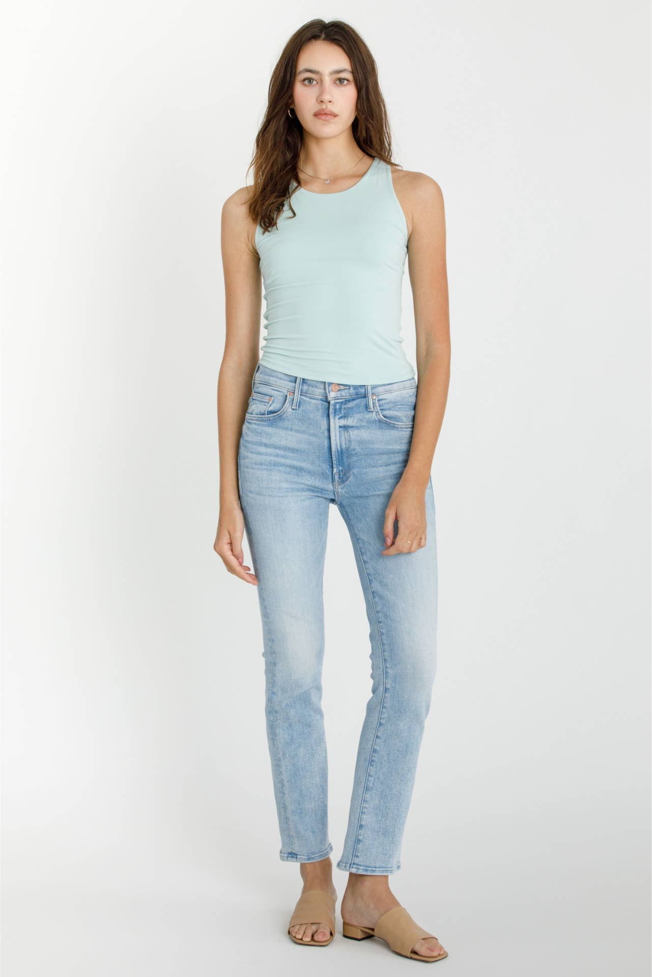 NEW COLOR [SOFT CORE] BASIC ROUND NECK TANK