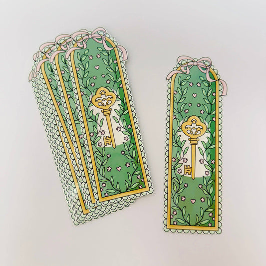 Bookmark Secret Garden Key
