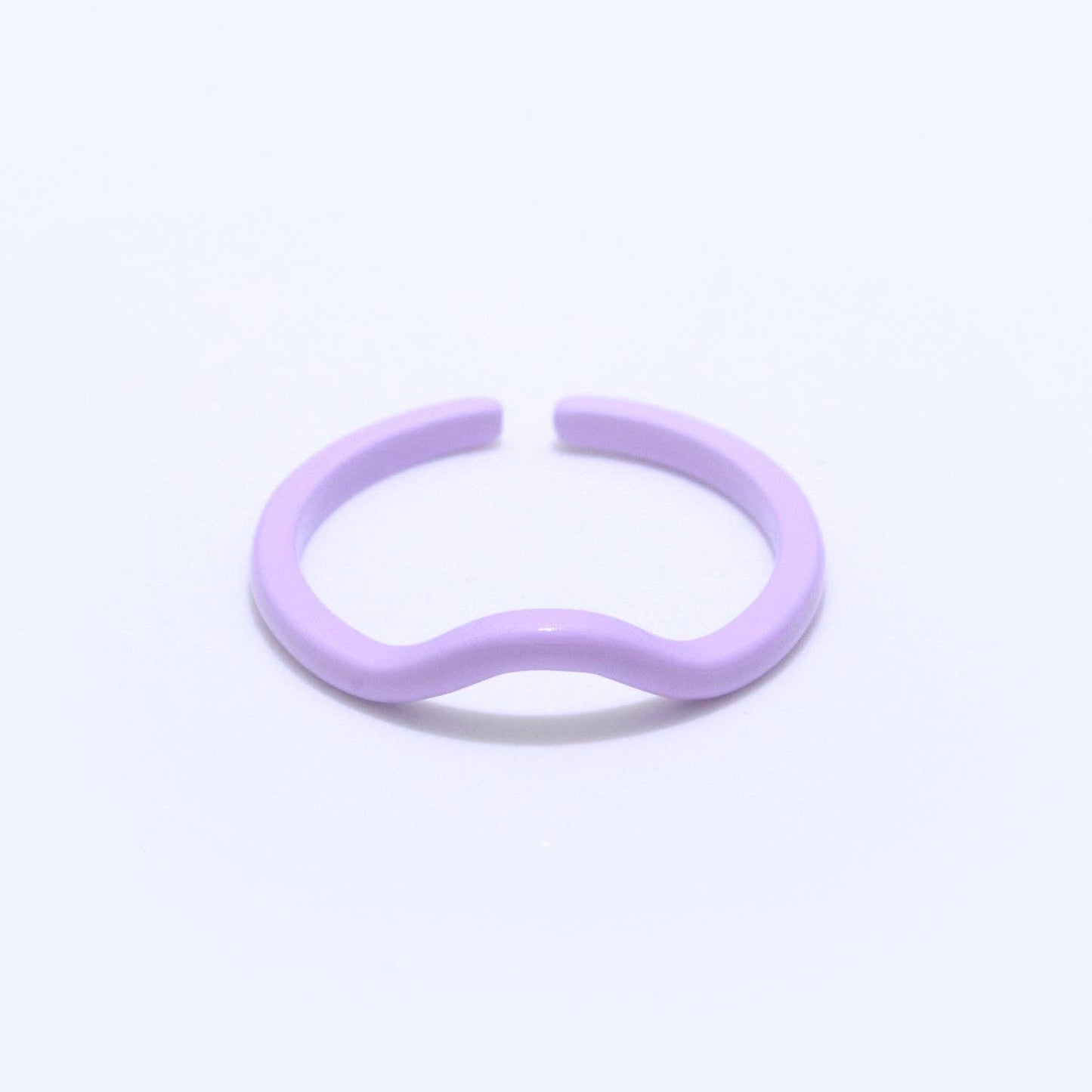 Dainty Acrylic Ring Set - Fashion Resin Acrylic Ring set - Funky Rings - Gift for Her Everyday Y2K Jewelry