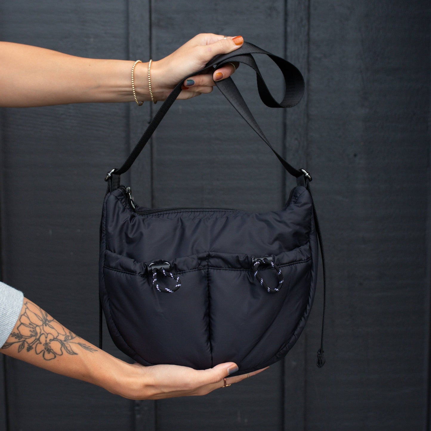 Moon Bag in Black LE