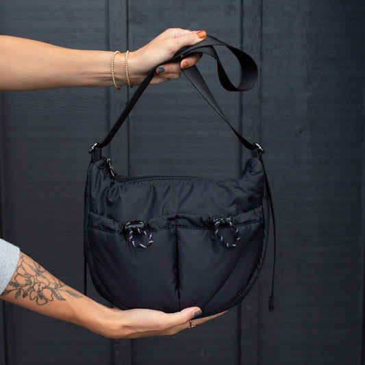 Moon Bag in Black LE