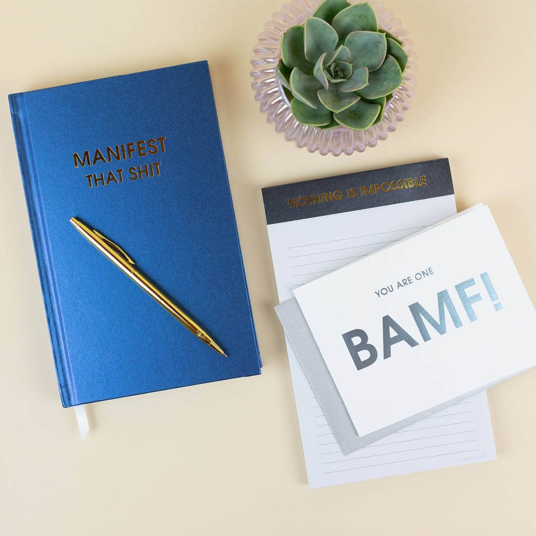 Manifest That Shit - Daily Journal - Bright Hardcover