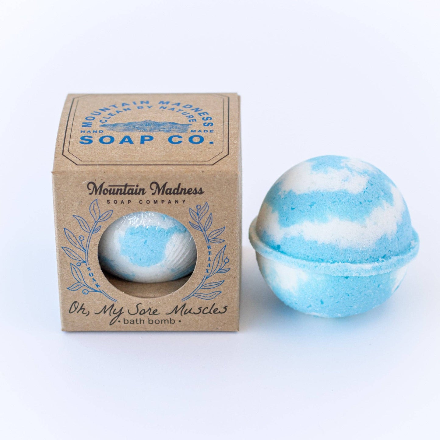 Oh, My Sore Muscles Bath Bomb | Eucalyptus & Tea Tree