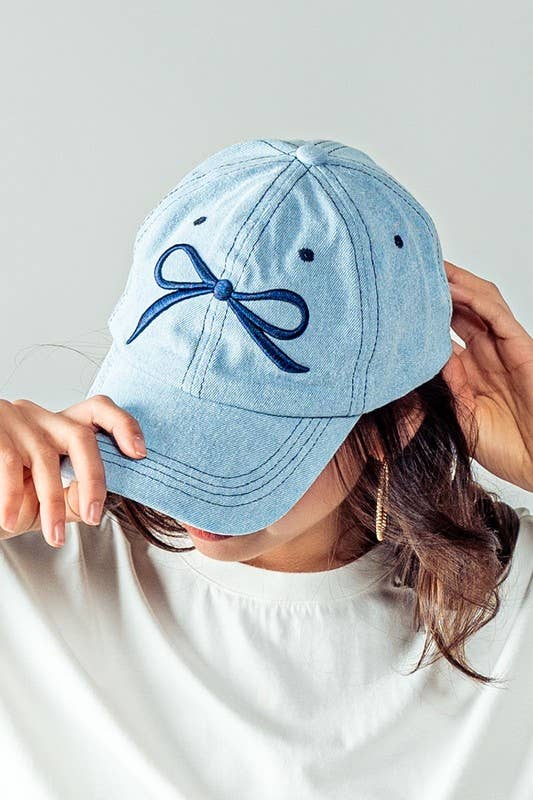 Bow Baseball Cap