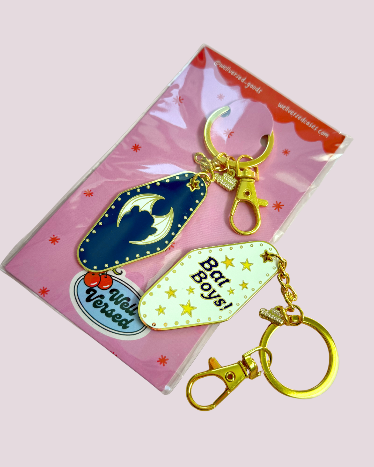 Bookish | Romantasy Keychain - Bat Boys