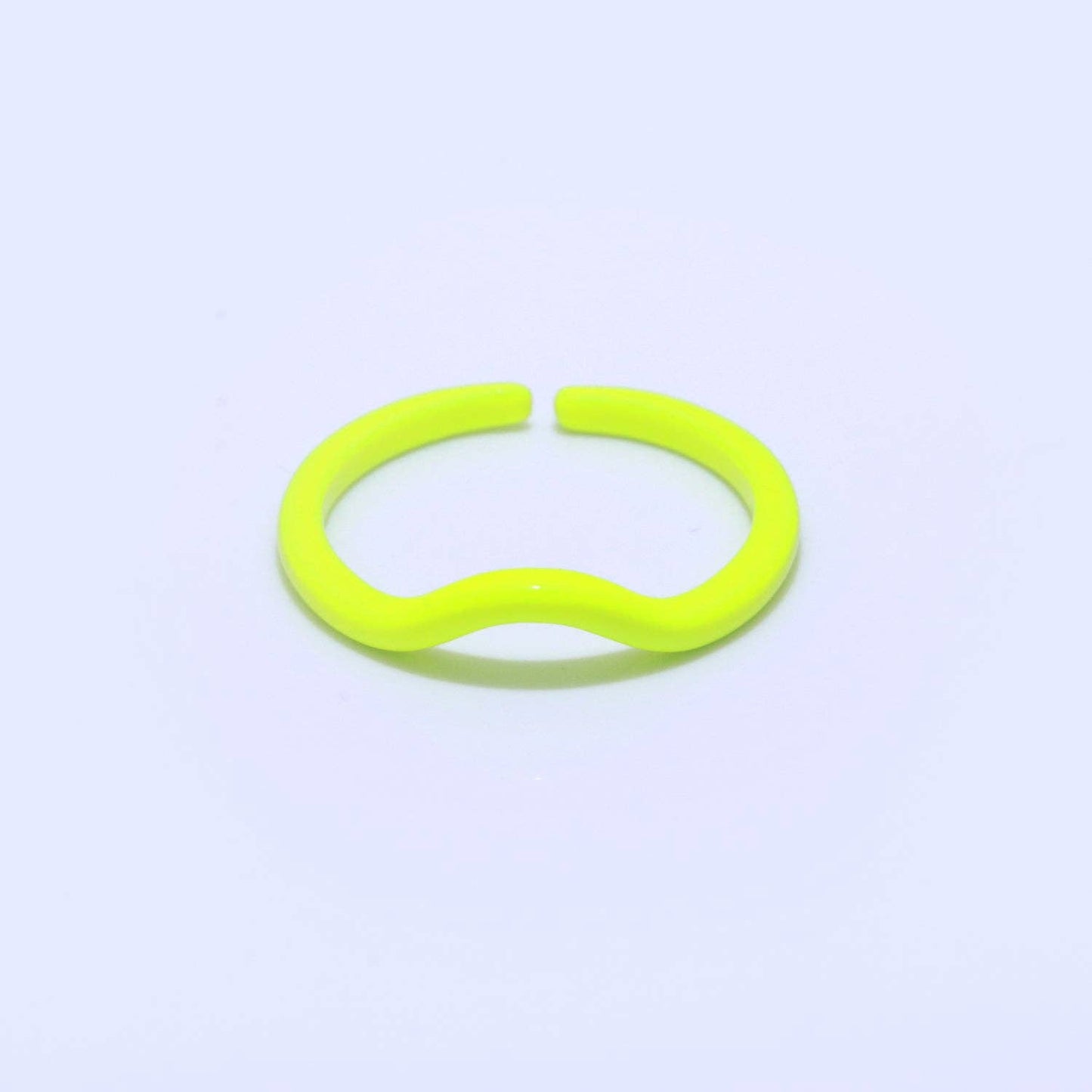 Dainty Acrylic Ring Set - Fashion Resin Acrylic Ring set - Funky Rings - Gift for Her Everyday Y2K Jewelry