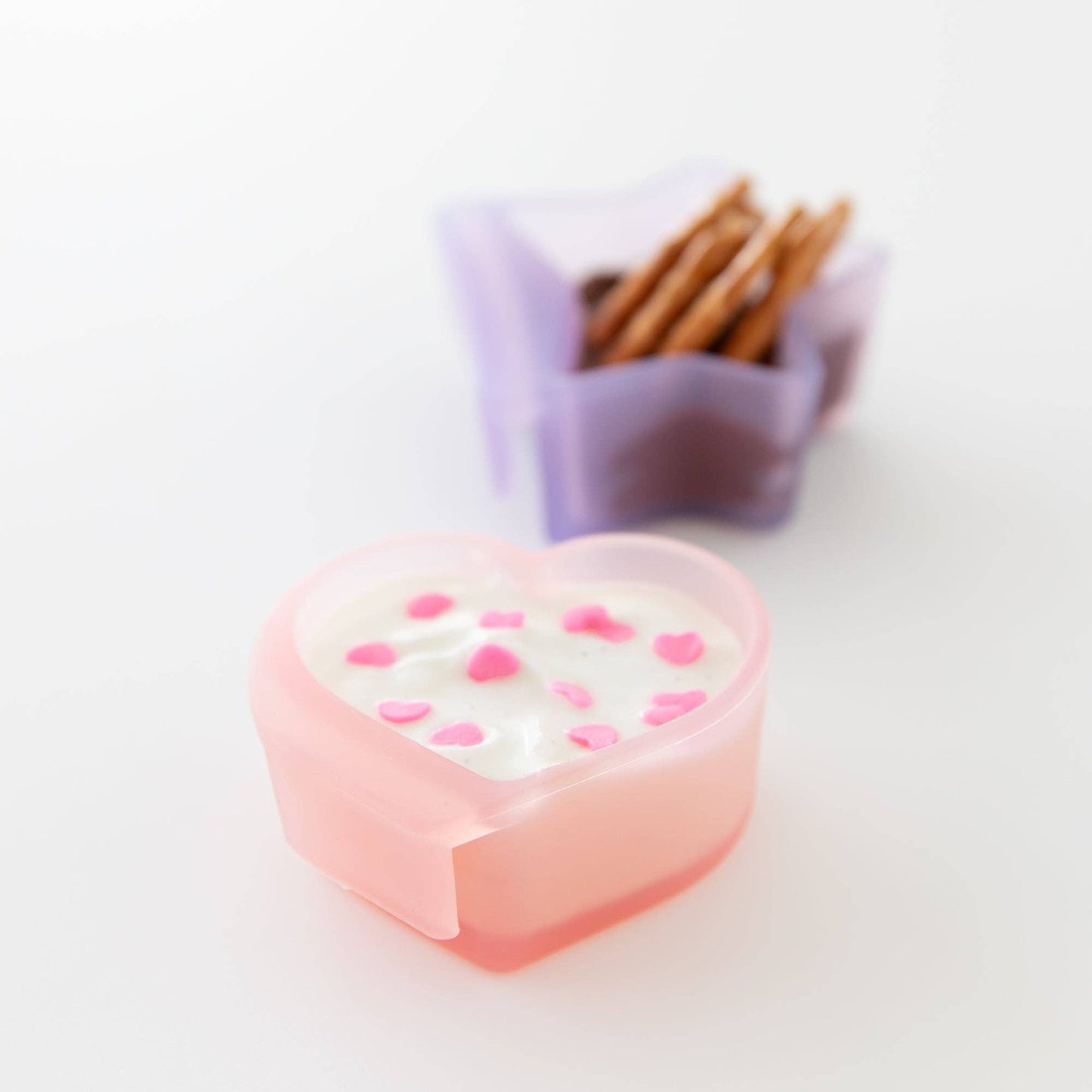 Silicone Little Dipper Combo 2 Pack: Magenta Jelly