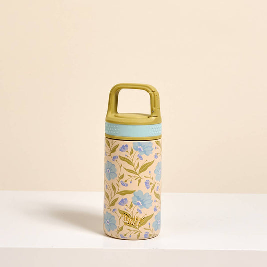 6 oz Lil' Bitty Bottle–Poppin' Petals Aqua