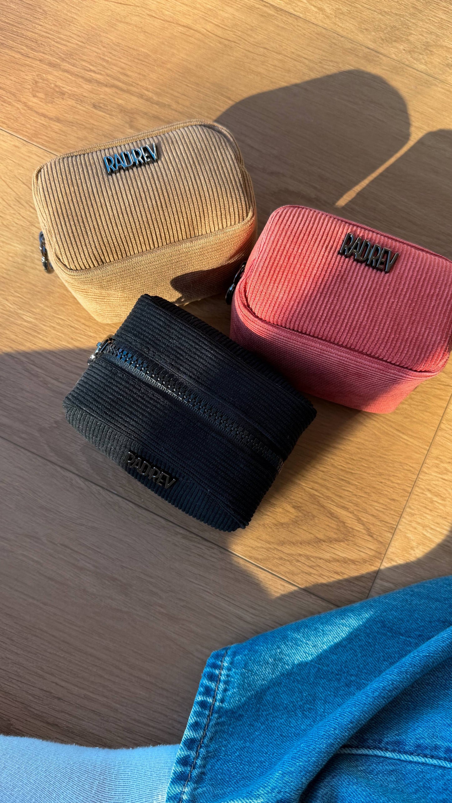 Micro Pouch in Corduroy