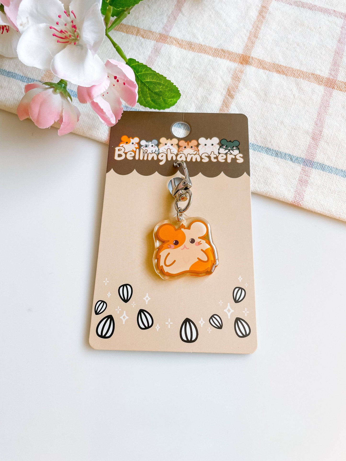 Bellinghamsters Acrylic Keychain