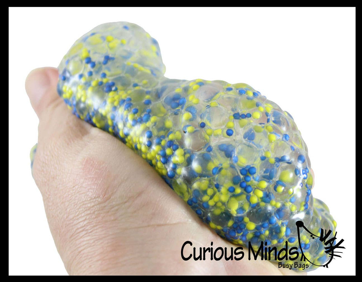Jumbo Confetti Bead Mold-able Stress Ball