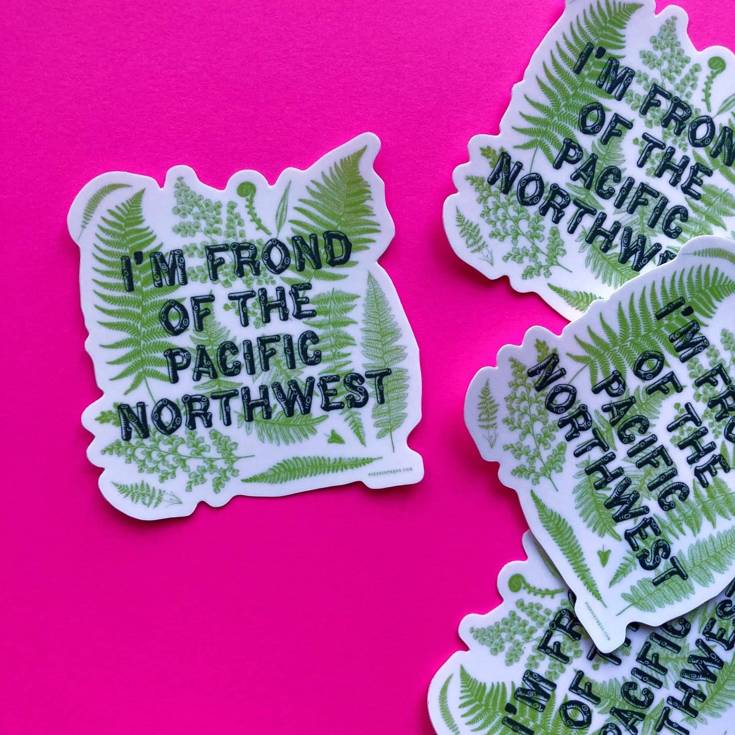 Pacific Northwest Pun Sticker