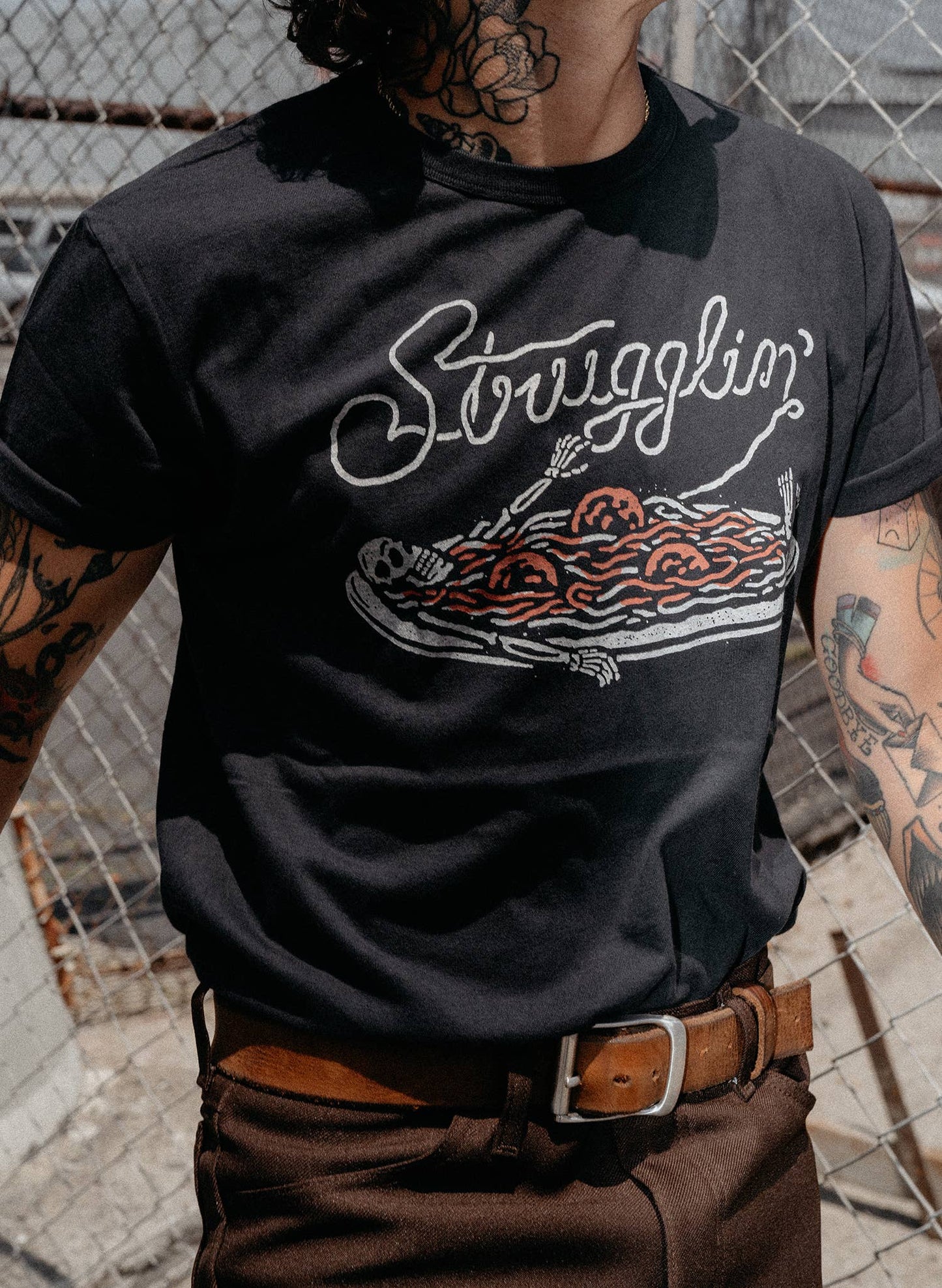 Strugglin Tee