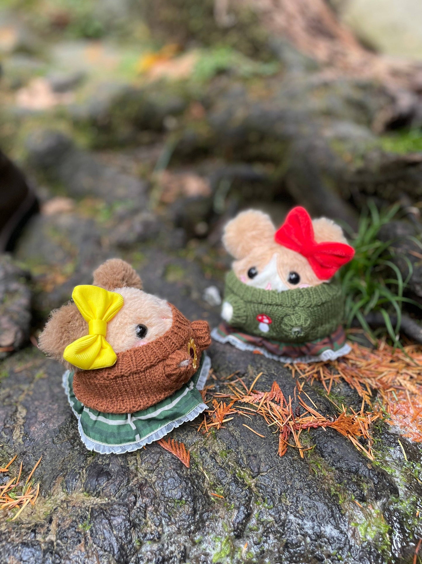 Green Plaid Skirt - Plushie Accessories