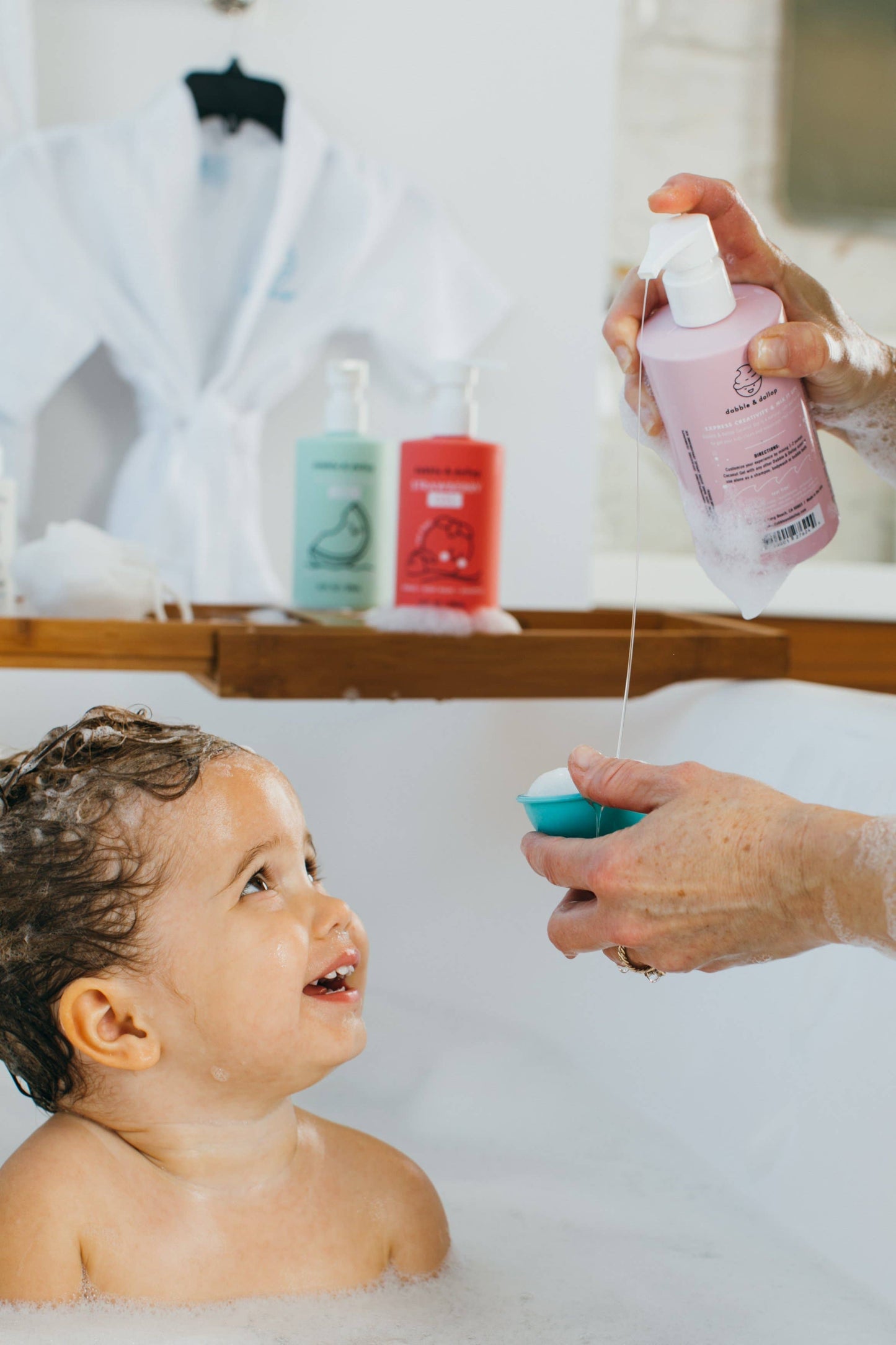 Tear-Free Shampoo, Body Wash, & Bubbles - Coconut