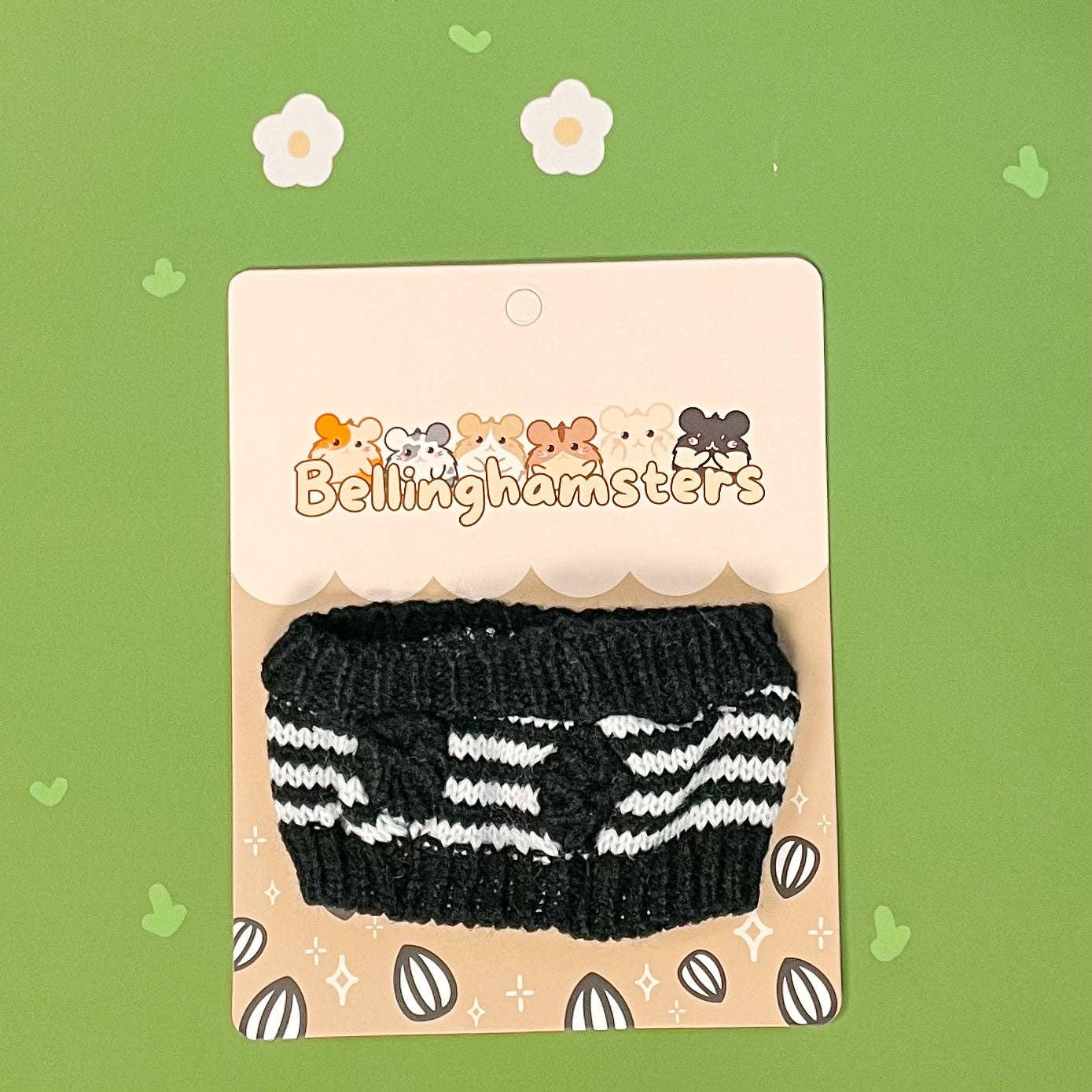 Monochrome Stripes Sweater - Plushie Accessories