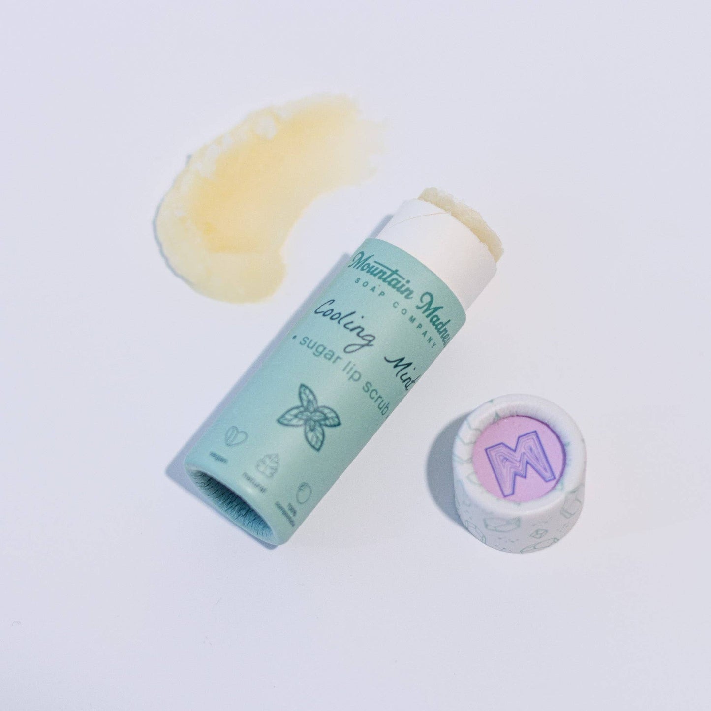 Cooling Mint Sugar Lip Scrub | Fresh Peppermint