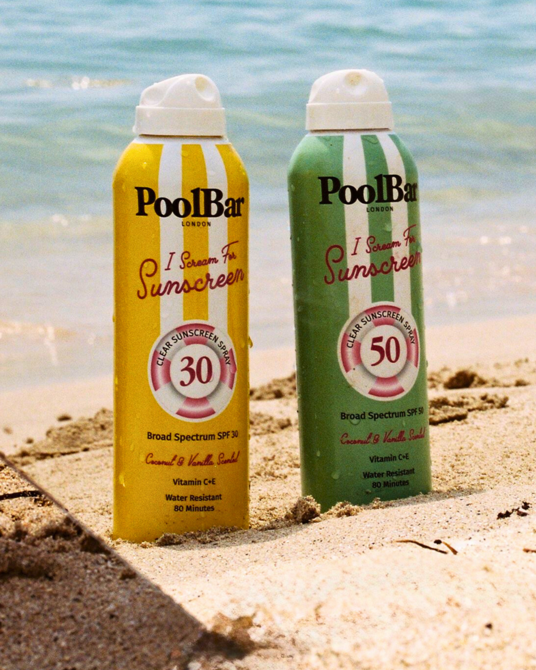 SPF 50 Clear Sunscreen Spray
