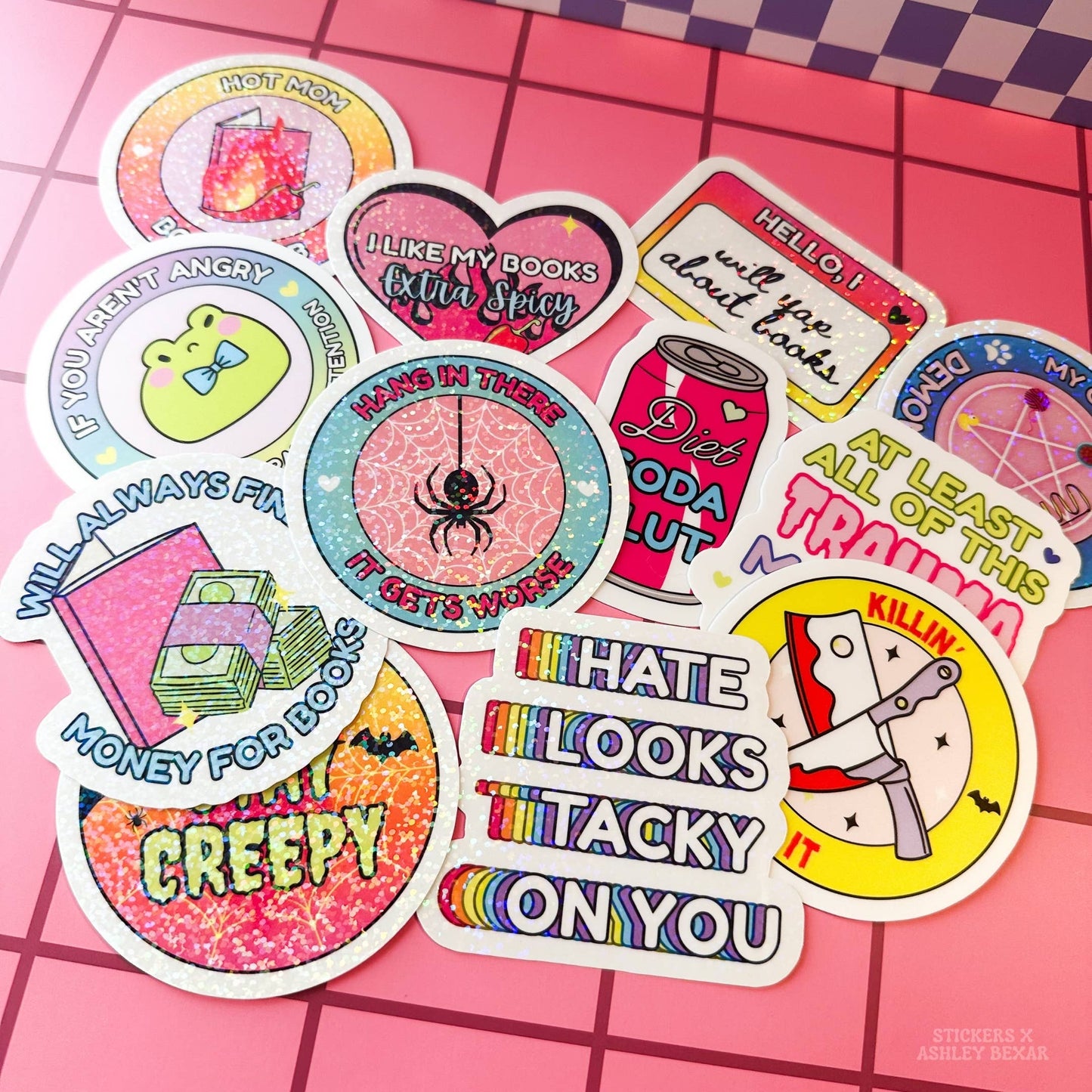 Dark Humor Funny Mental Health Waterproof Vinyl Sticker