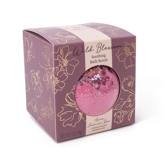 Wild Blossom Soothing Bath Bomb - Jasmine Rose