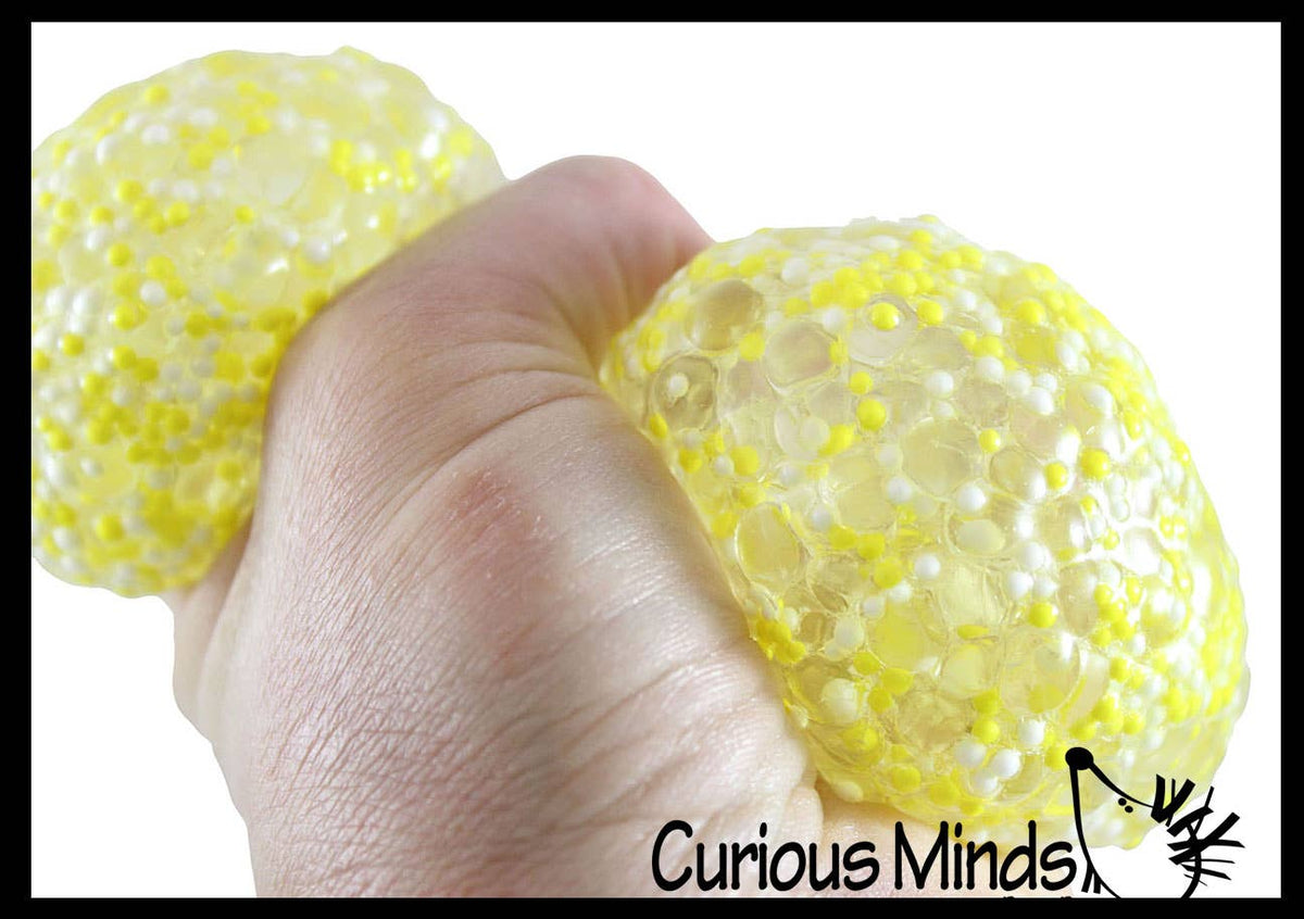 Jumbo Confetti Bead Mold-able Stress Ball