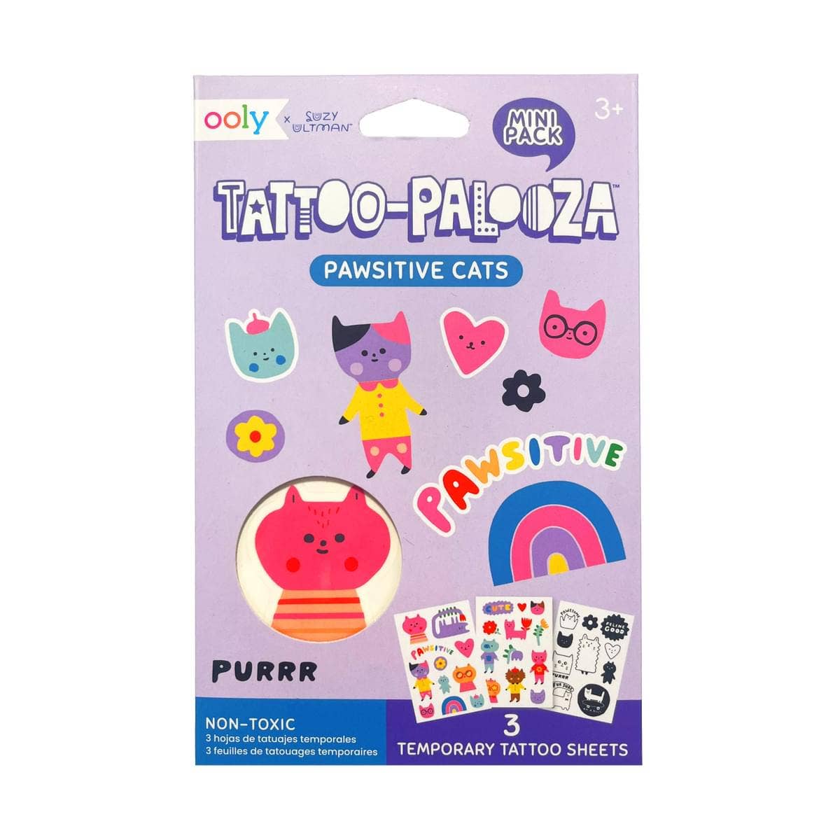Tattoo Palooza X Suzy: Mini Temporary Tattoos - Pawsitive Ca