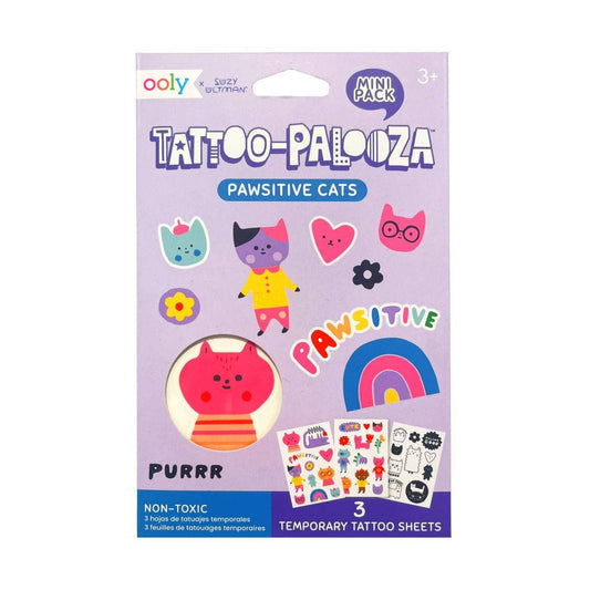 Tattoo Palooza X Suzy: Mini Temporary Tattoos - Pawsitive Ca