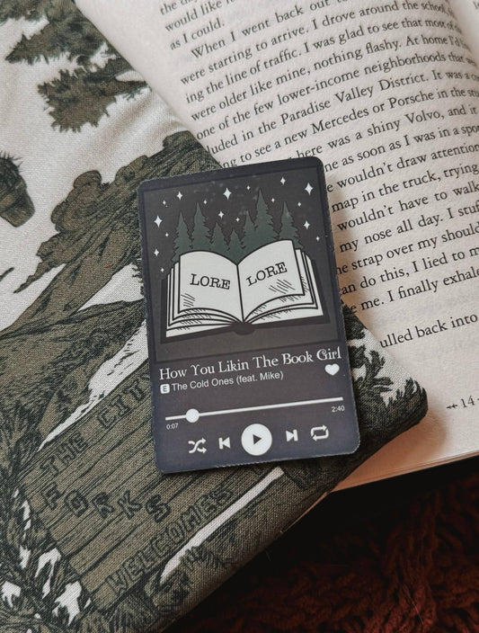 Twilight How You Likin' The Book Girl Sticker