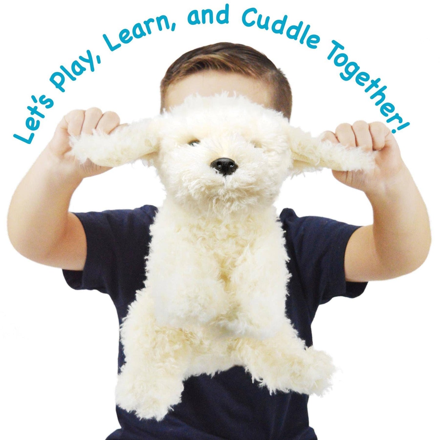Luka The Labradoodle | 12 Inch Stuffed Animal Plush | By TigerHart Toys
