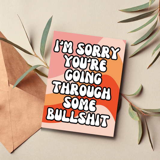 Funny Sympathy Card